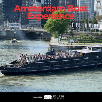 Cover Image for Global Squash Festival — Amsterdam Boat Experience
