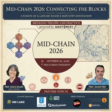 Cover Image for Mid-Chain De-Fi Conference - Event Postponed