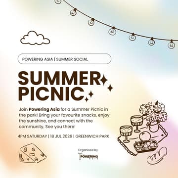 Cover Image for Powering Asia: Greenwich Park Summer Picnic