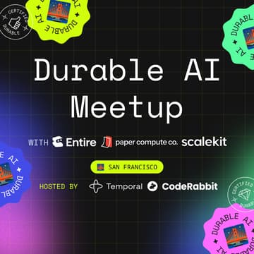 Cover Image for Durable AI w/ Temporal & CodeRabbit