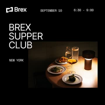Cover Image for Brex Supper Club NYC