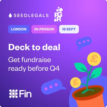 Cover Image for Deck to deal: get fundraise ready before Q4