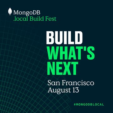 Cover Image for MongoDB.local Build Fest: San Francisco