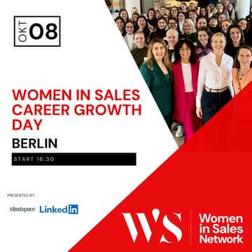 Cover Image for Women in Sales Career Growth Day - Berlin