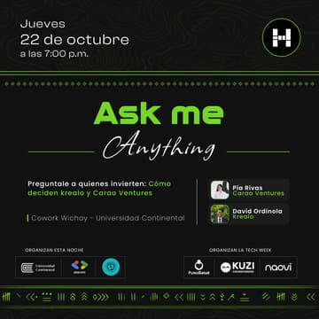 Cover Image for Ask Me Anything: cómo deciden Krealo y Carao Ventures