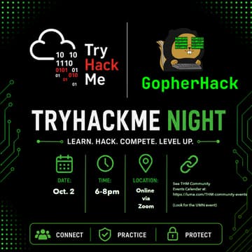 Cover Image for TryHackMe CTF Night at UMN