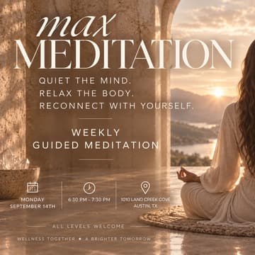 Cover Image for Max Meditation System ™