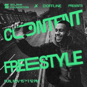 Cover Image for Solana Fitness Zone: Content Freestyle | Breakpoint 2026