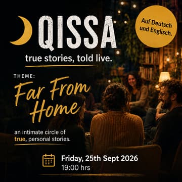 Cover Image for Qissa - true stories, told live.