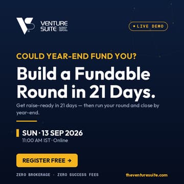 Cover Image for COULD YEAR-END FUND YOU? Build a Fundable Round in 21 Days.