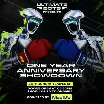 Cover Image for Ultimate Bots: One Year Anniversary Showdown. Powered by Nebius