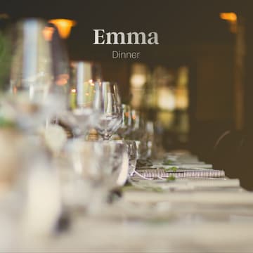 Cover Image for Emma's Table, London
