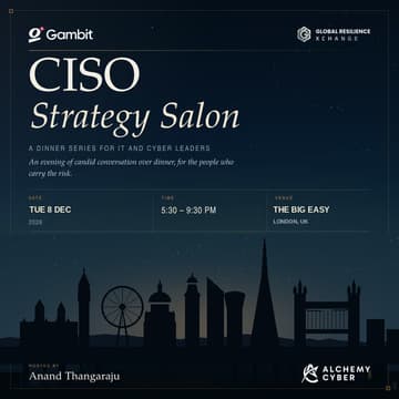 Cover Image for CISO Strategy Salon - London