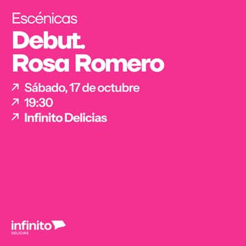 Cover Image for Escénicas: Debut – Rosa Romero