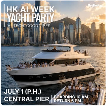 Cover Image for HK AI Week: Yacht Party