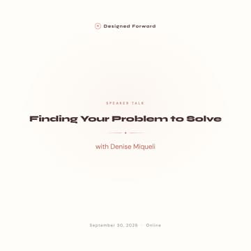 Cover Image for Finding Your Problem to Solve