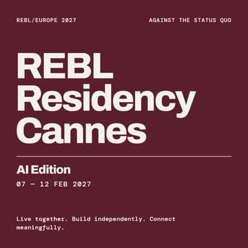 Cover Image for REBL Residency: Cannes — AI Edition 🇫🇷