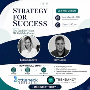 Cover Image for Strategy For Success. You lead the vision. We build the product