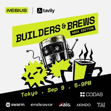 Cover Image for Builders & Brews: Tokyo AI Meetup 🗼☕️💻