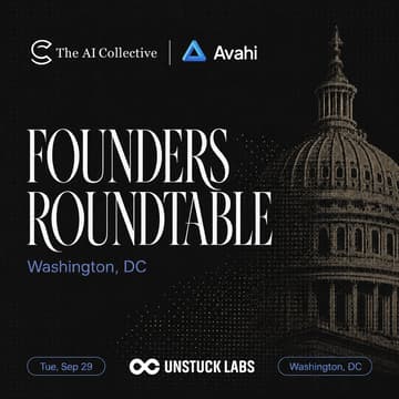 Cover Image for 🧠 AI Founders Roundtable with The AI Collective DC x Avahi
