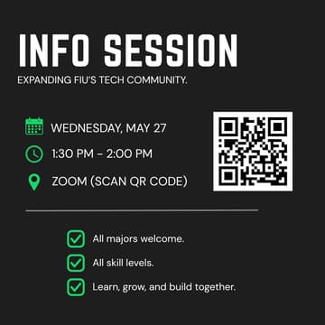 Cover Image for Info Session