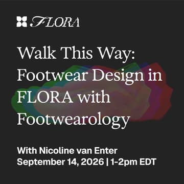 Cover Image for Walk This Way: Footwear Design in FLORA with Footwearology