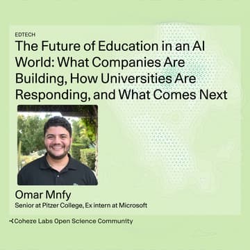 Cover Image for Omar Mnfy - The Future of Education in an AI World: What Companies Are Building, How Universities Are Responding, and What Comes Next