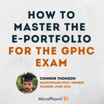 Cover Image for How to Master the E-Portfolio for the GPhC Exam