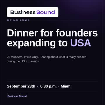 Cover Image for Intimate Dinner Miami for Founders
