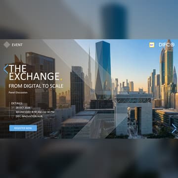 Cover Image for THE EXCHANGE x DIFC - Panel Discussion