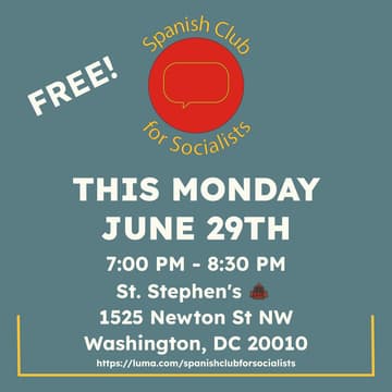 Cover Image for Spanish Club for Socialists Mt. Pleasant talks Health!