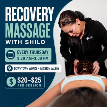 Cover Image for Weekly Wellness | Recovery Massage with Shilo