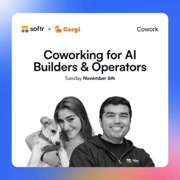 Cover Image for Softr + Corgi: Coworking for AI Builders & Operators