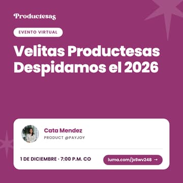 Cover Image for Meet Up Diciembre: Velitas Productesas | Despidamos el 2026 ✨🕯️