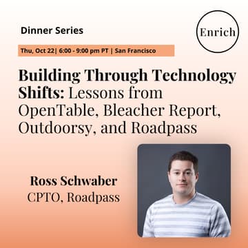 Cover Image for Building Through Technology Shifts: Lessons from OpenTable, Bleacher Report, Outdoorsy, and Roadtrippers