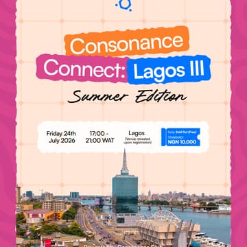 Cover Image for Consonance Connect Lagos III - Summer Edition