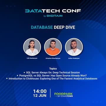 Cover Image for DataTech Conf by Digitain