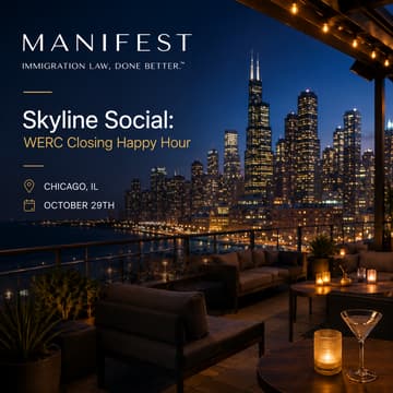 Cover Image for Manifest Skyline Social: The WERC Closing Happy Hour