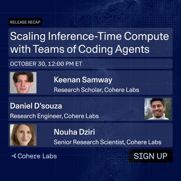 Cover Image for Release Recap: Scaling Inference-Time Compute with Teams of Coding Agents