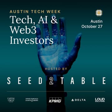 Cover Image for Seed2Table – Pitch+Dinner for Deep Tech & AI Investors