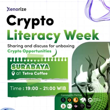 Cover Image for Surabaya Crypto Literacy Week by Xenorize