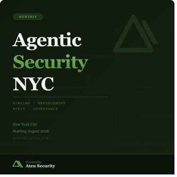 Cover Image for Agentic Security - Inaugural meetup