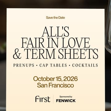 Cover Image for All's Fair in Love & Term Sheets