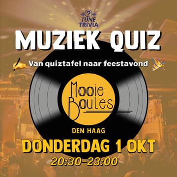 Cover Image for Tune Trivia's Muziekquiz