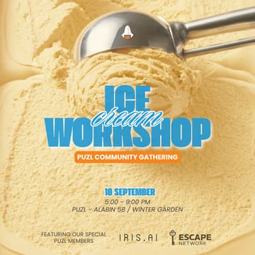 Cover Image for Summer Farewell: The Puzl Ice Cream Workshop