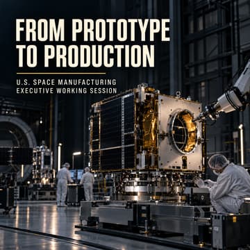 Cover Image for SCALING SPACE: The Space Industrial Leadership Forum