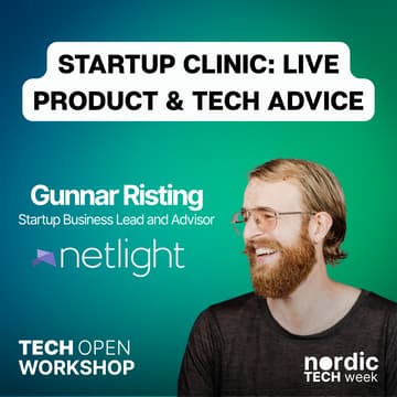 Cover Image for WORKSHOP: Live Product & Tech Advisory