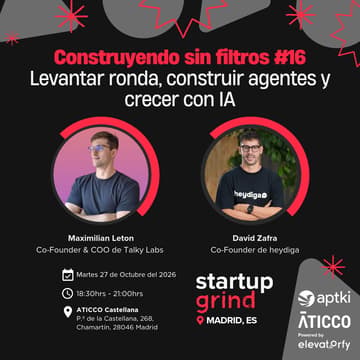 Cover Image for Construyendo sin filtros #16: Levantar ronda, construir agentes y crecer con IA