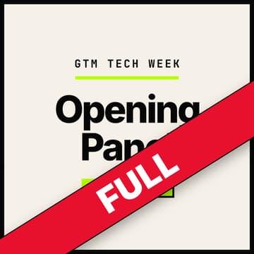 Cover Image for GTM Week: Opening Panel at Google for Startups