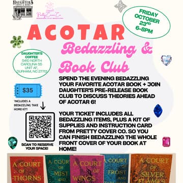 Cover Image for ACOTAR Bedazzling & Book Club
